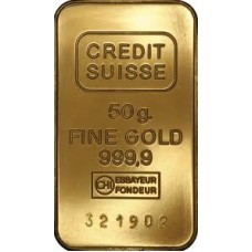 50 gm. Gold Bar